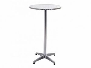 Aluminium High Table Hire - BE Event Furniture Hire