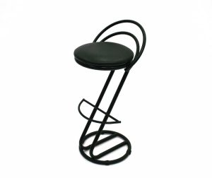 Black Cobra Bar Stool for Hire - Events, Exhibitions - BE Event Furniture Hire