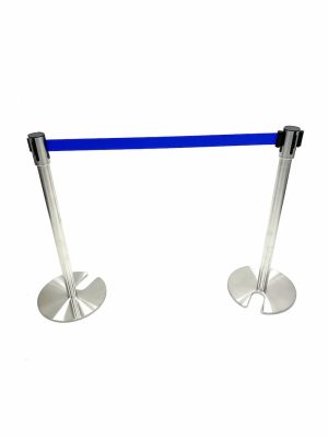 Stretch Barriers Hire - Blue Tensa Barrier Hire - BE Event Furniture Hire