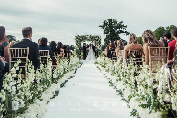 Gold Chiavari Chair Hire - Wedding Ceremony - BE Event Furniture Hire