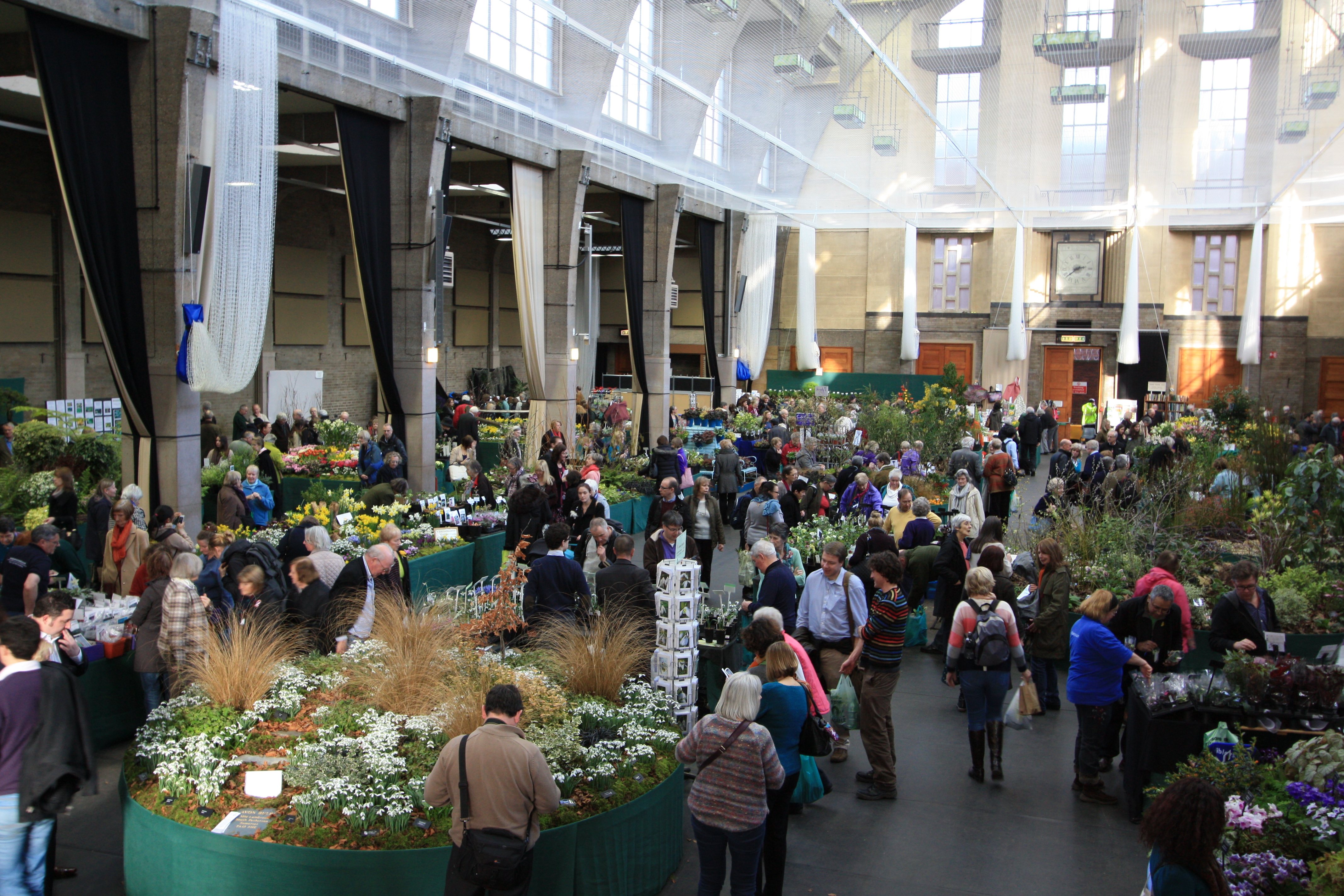 RHS Flower Show Trestle Tables - BE Event Hire