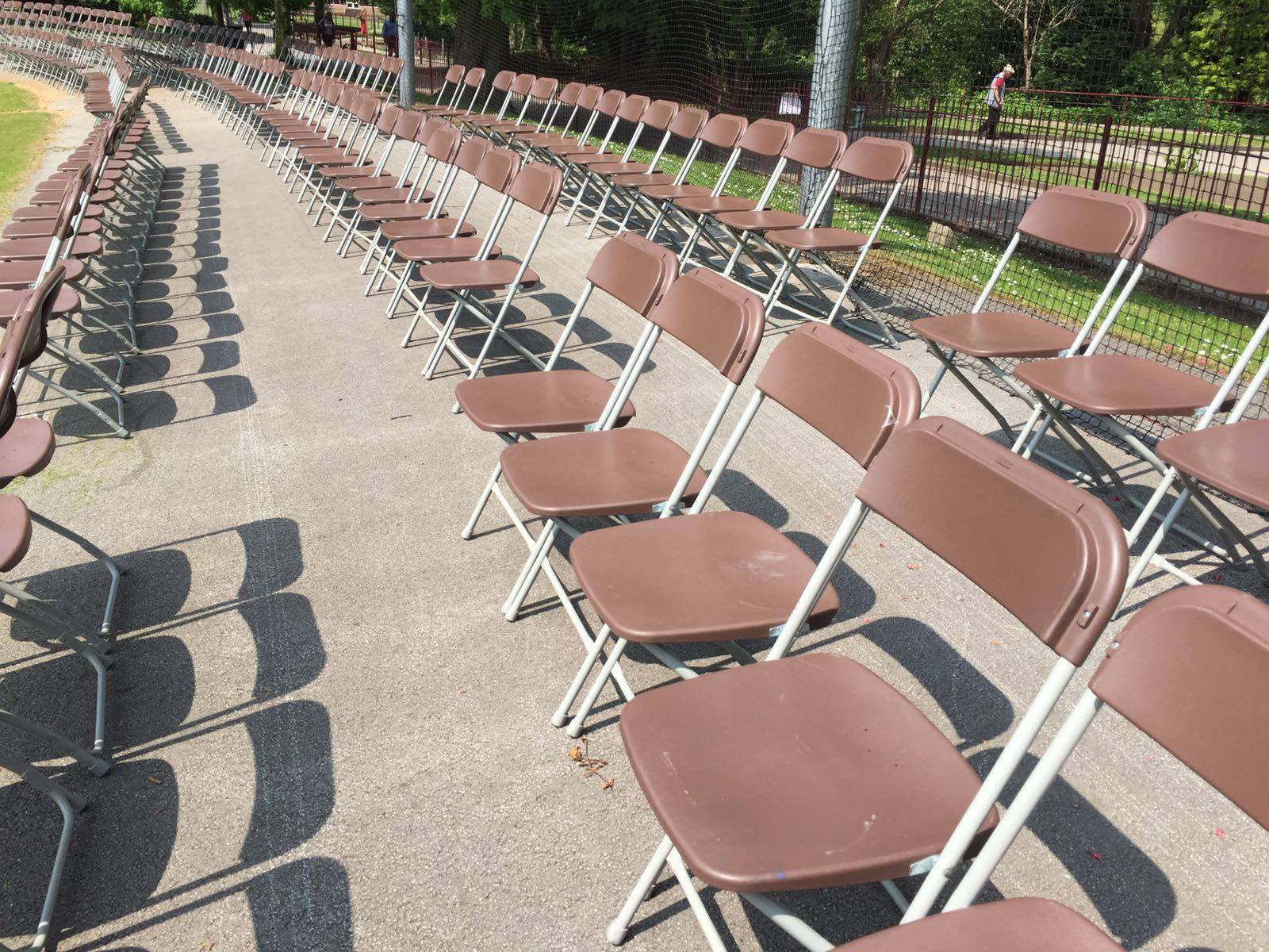 Samsonite folding chairs - BE Event Hire