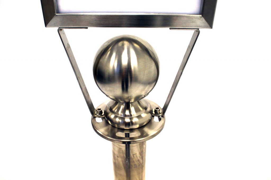 A4 Post Sign Holders for Hire Fits Barrier Posts BE Event Hire