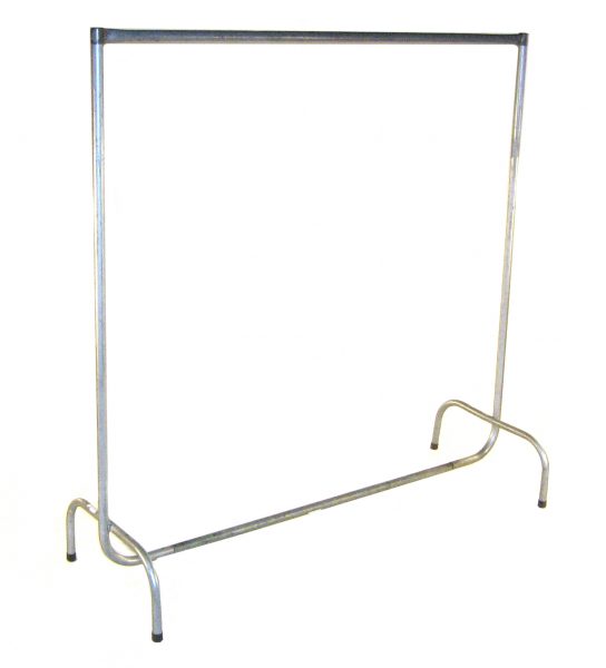 Metal Coat Hanger Rail for Hire With 30 hangers BE Event Hire