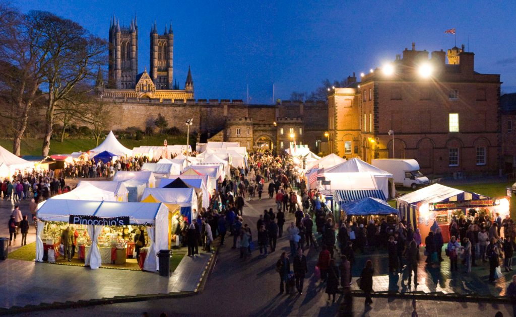 Lincoln Christmas Market - Event Furniture Hire - BE Event Hire