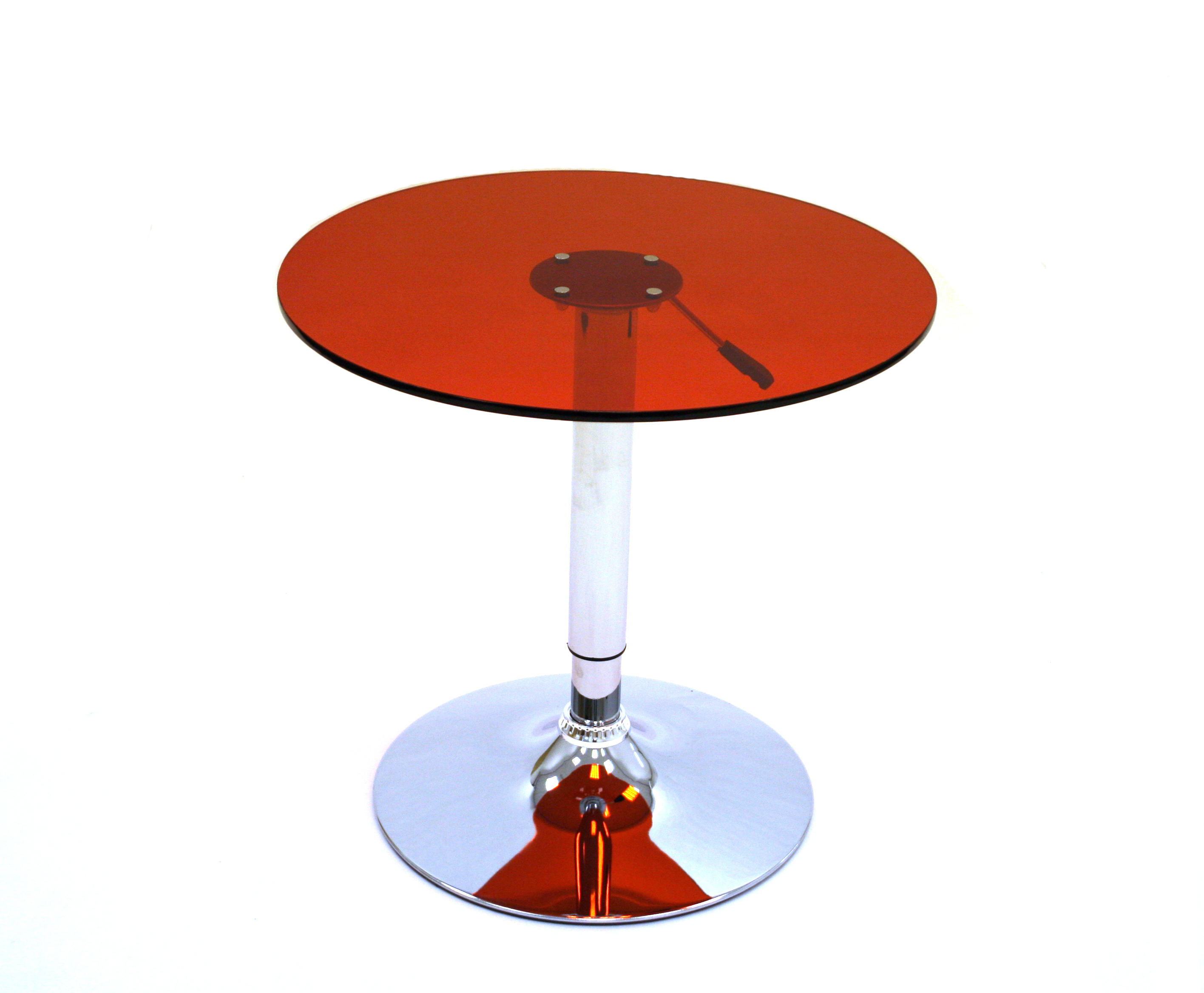 Red Acrylic Bistro Table - BE Event Hire