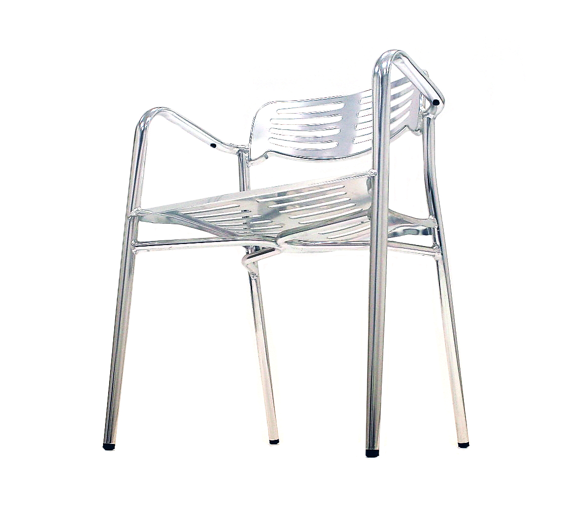 Milano Chairs - Welded aluminium chair - BE Event Hire