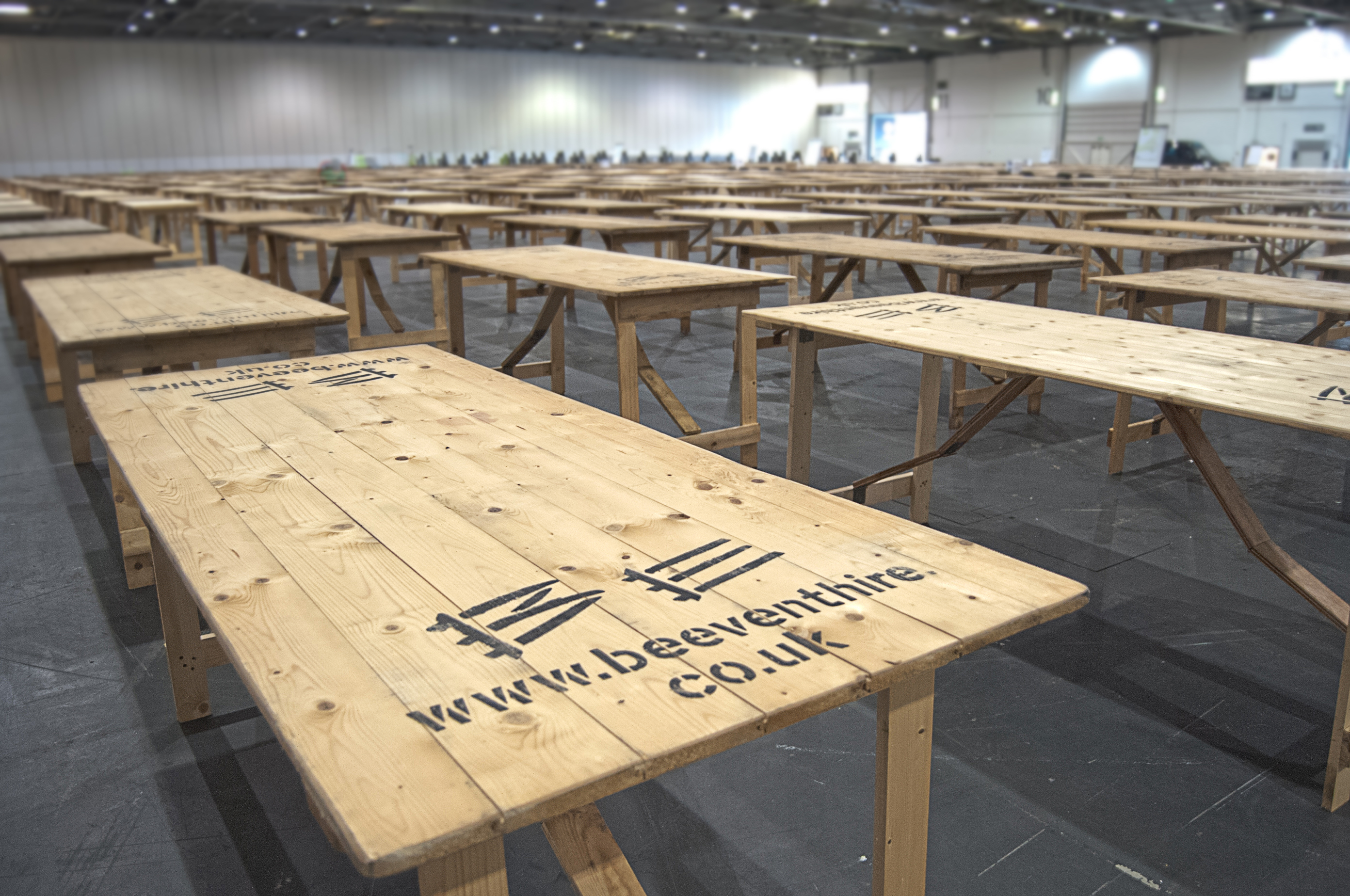 6'x 2'6'' Trestle Table - BE Event Hire