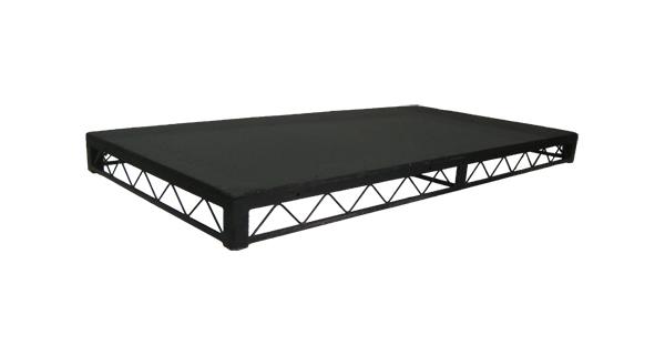 Steeldeck Stage Block for Hire - 8′ x 4′ Steel Stage Block - BE Event Hire