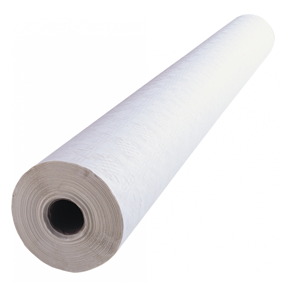 90 Metre White Thick Paper Banquet Roll - BE Event Hire