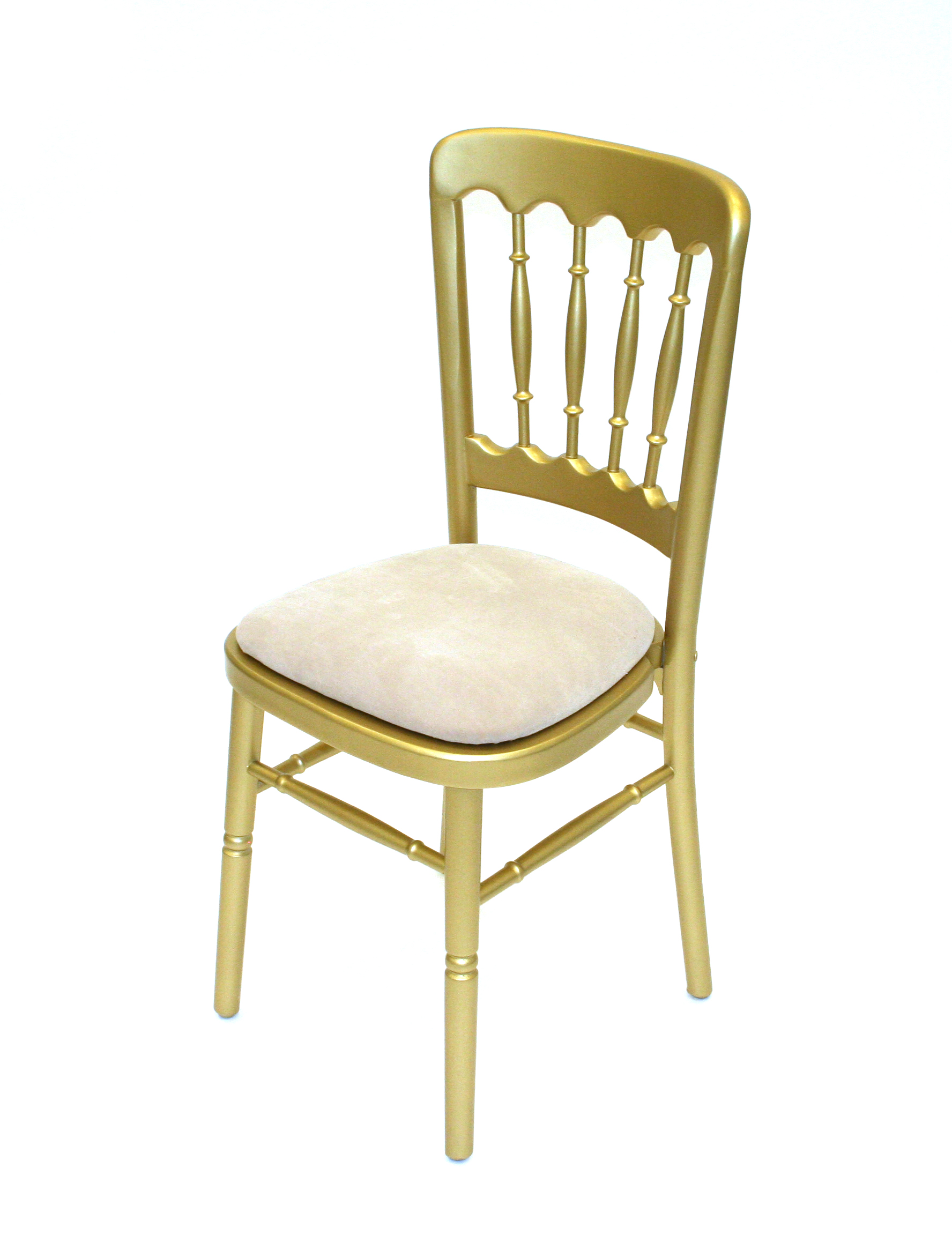 Gold Cheltenham Gilt Chairs for Hire | Wooden Frame