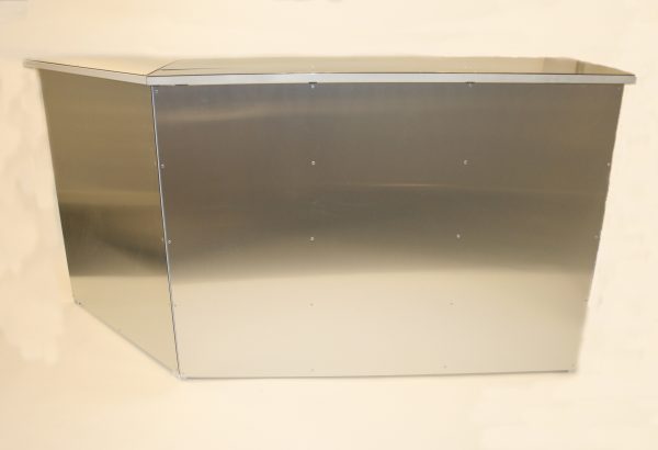 Stainless Steel Bar Front - LED lights available - BE Event Hire