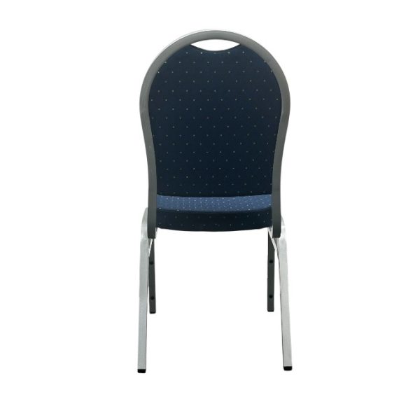 Blue and Silver Banquet Chair