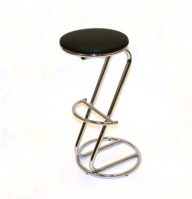Chrome Cobra Z Stool Hire - Events, Exhibitions - BE Event Hire