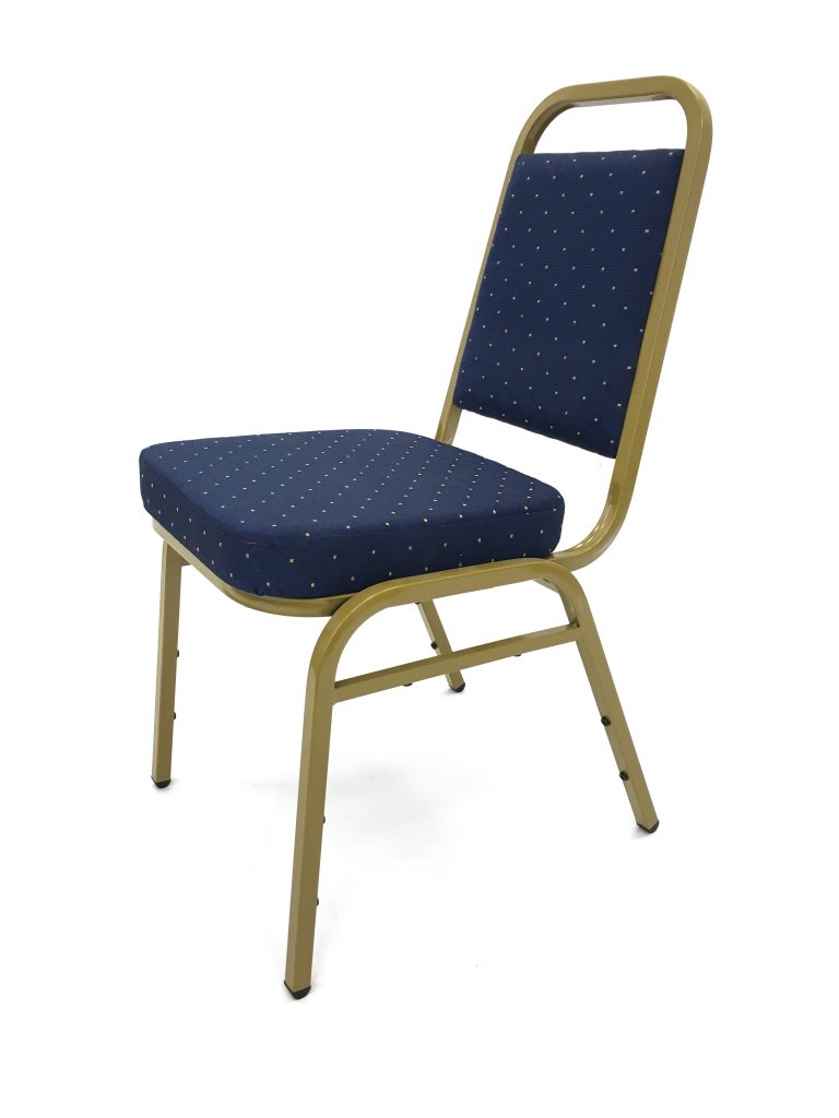 Blue Budget Banqueting Chair Hire - BE Event Furniture Hire