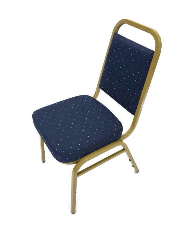 Blue banquet conference chair - BE Event Hire