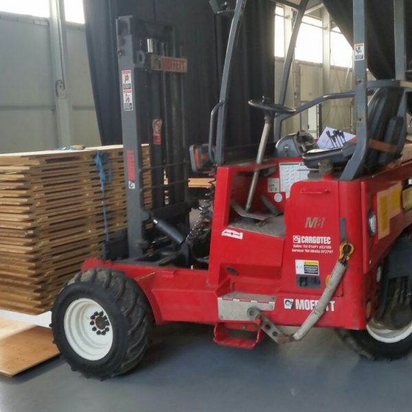 truck mounted forklift, trestle tables - BE Event Hire