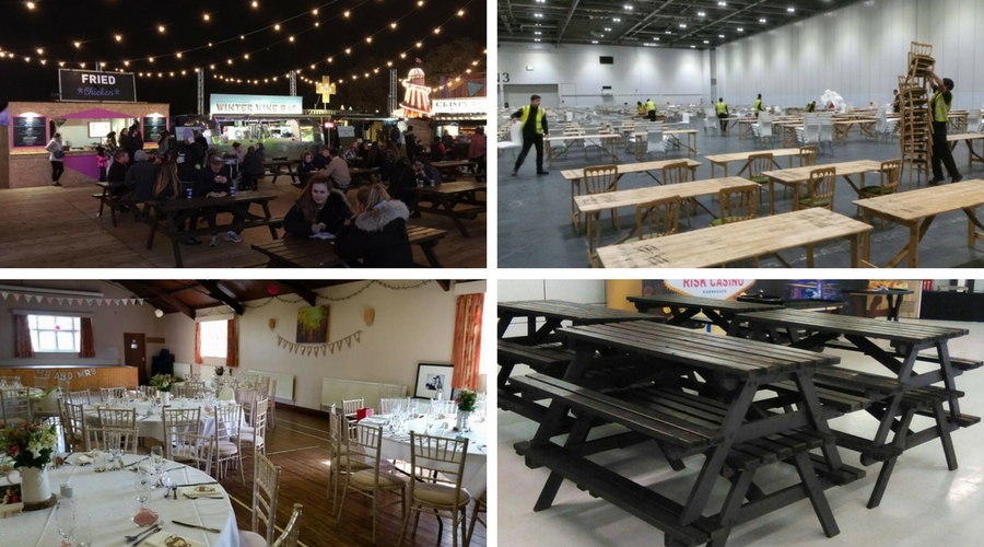 Furniture hire in Leicester for weddings, events, conferences and exhibitions