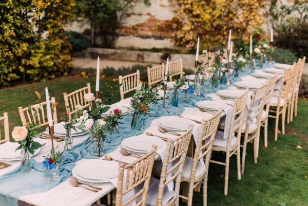 Limewash Distressed Trestle Table Hire - 6’x 2’6” - Wedding Long Table - BE Event Furniture Hire