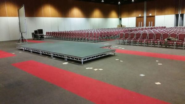 Prolyte Stage Block Hire - 8' x 4' - MCM Event - BE Event Furniture Hire