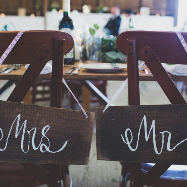 Traditional Wedding Chairs