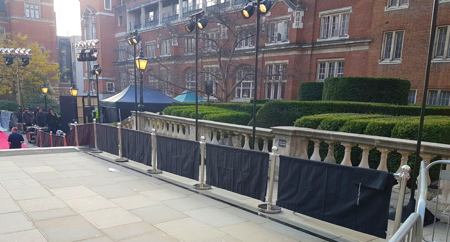 Barrier sets ideal for sectioning off VIP areas - BE Event Hire
