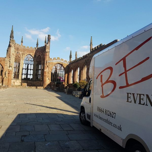 BE Event Hire at Coventry Cathedral