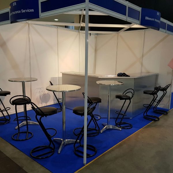 BE Event Hire Trade Stand Furniture