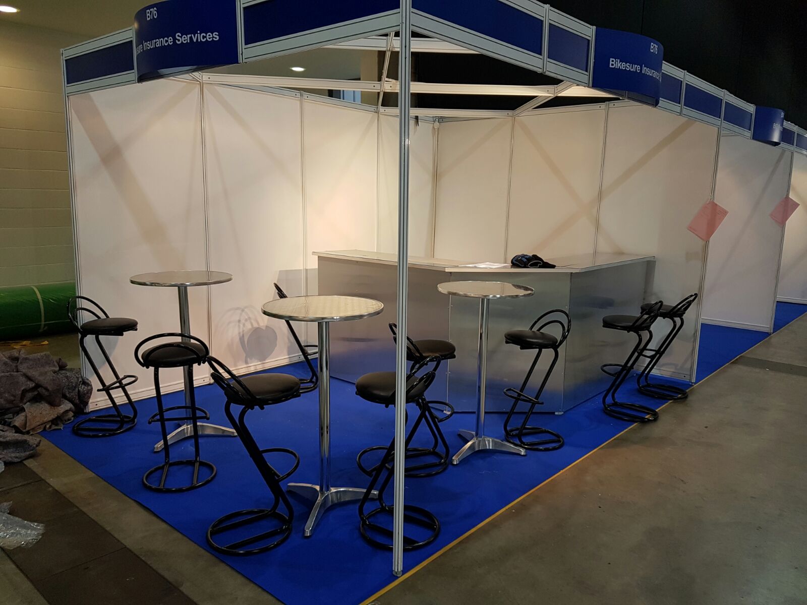 BE Event Hire Trade Stand Furniture