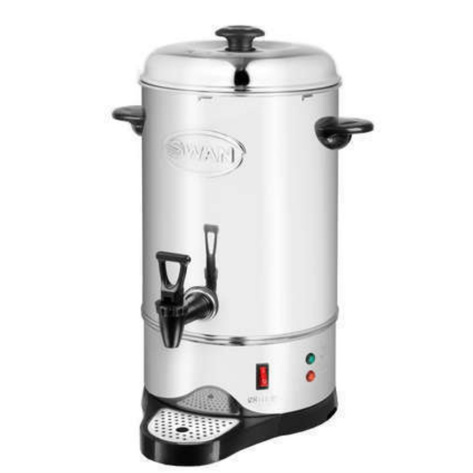 2500w Electrical 20l Hot Water Boiler & Dispenser Catering Urn Commercial or Office Use Tea Coffee Stainless Steel Design with Water Level Gauge Ideal for Home Brewing 