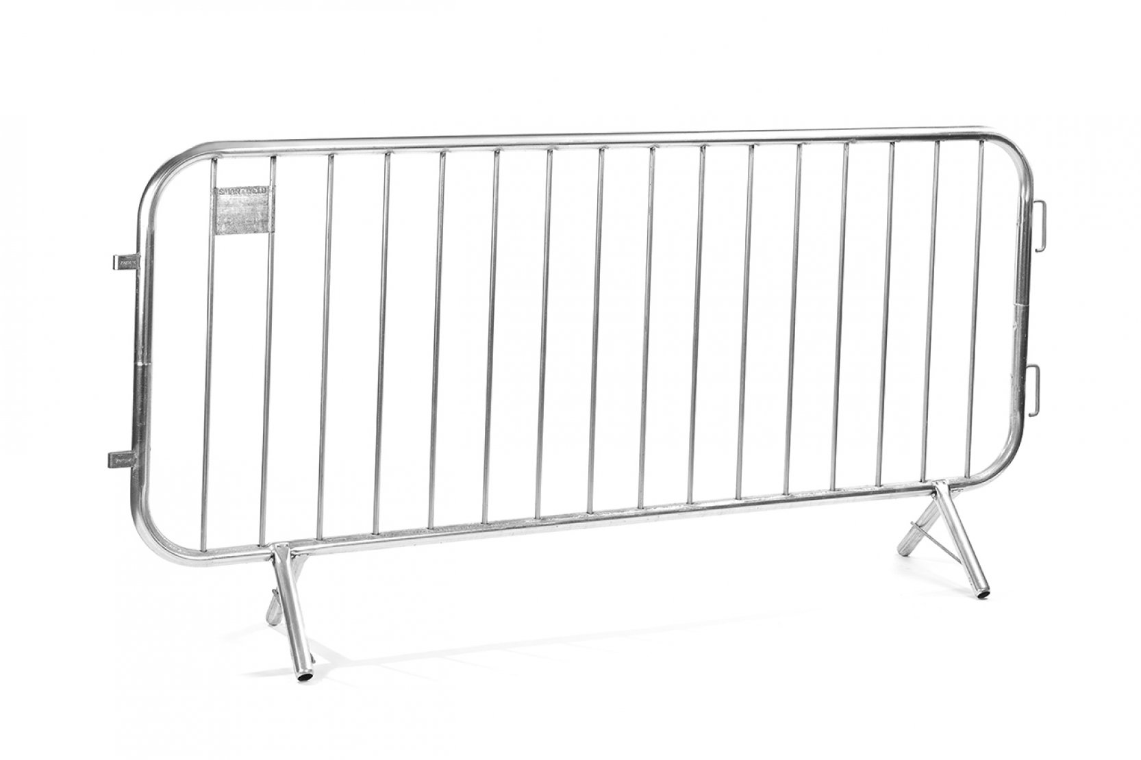 Crowd Control Barrier Fencing for Hire - 2.3m Fencing Barrier - BE Event Hire