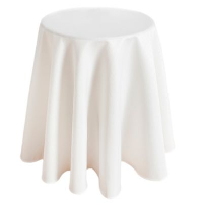 White Table Cloth 118 Weddings, Small Round Table Cloths