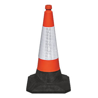 Orange 500mm Traffic Cones for Hire - BE Event Hire