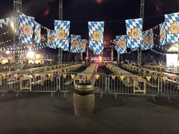 Octoberfest barriers