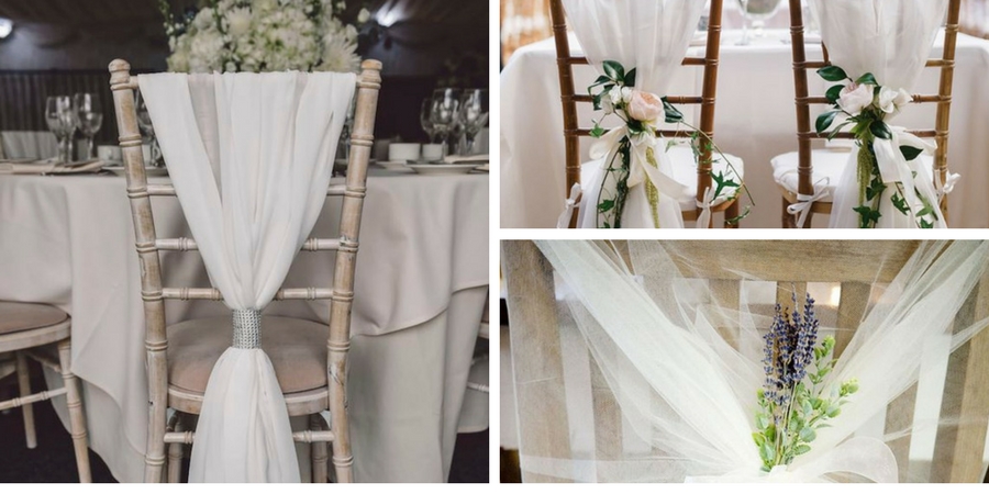 Ideas to decorating your wedding chairs