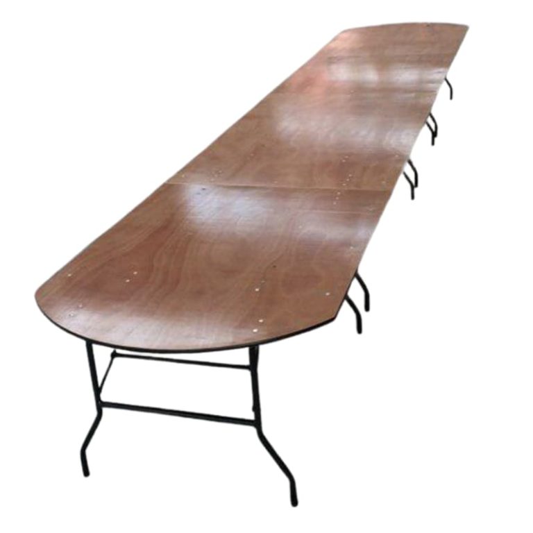 Wooden Trestle Table Hire 6' x 2' BE Event Hire