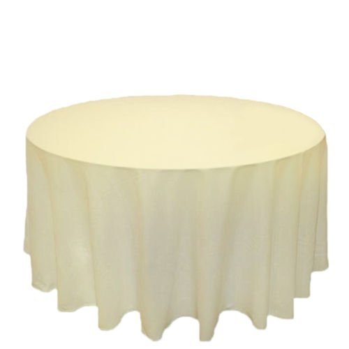 Ivory Table Cloth 118 Weddings, Round Table Tablecloth