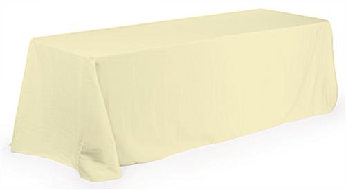 Ivory Table Cloth 70" x 144" - Weddings, Events - BE Event Hire