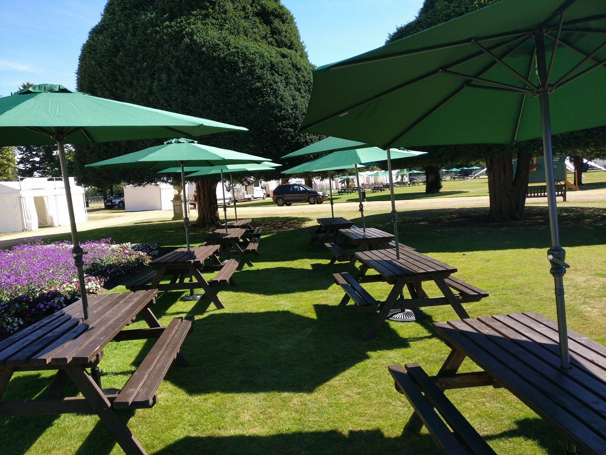 Wooden Picnic Bench Hire Weddings, Events, Exhibitions BE Event Hire