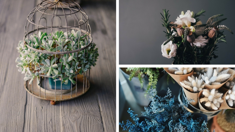 Picnic Table Wedding Decoration - Rustic Table