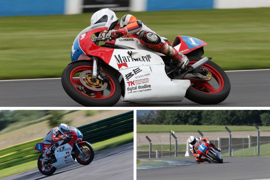 Motorcycle Track Racer Ant Hart sponsored by BE Event Hire
