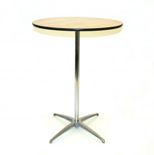 Adjustable Height (Poseur) High Table Hire - BE Event Furniture Hire