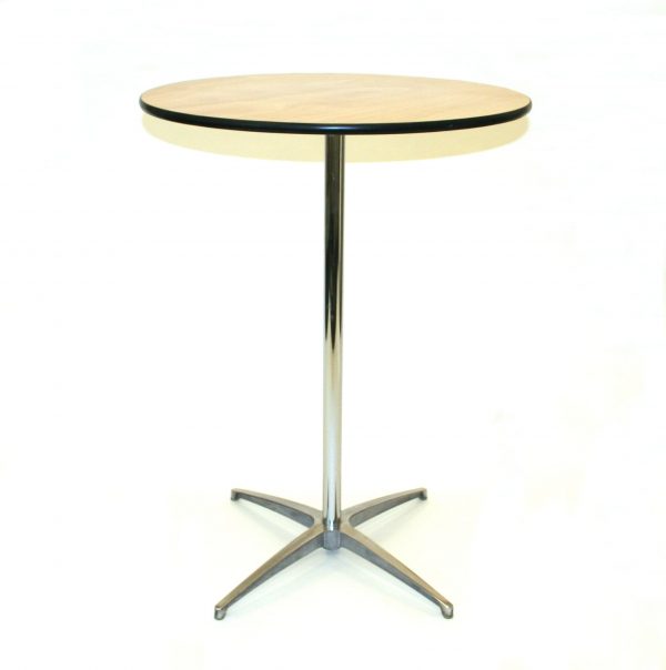 Adjustable Height (Poseur) High Table Hire - BE Event Furniture Hire