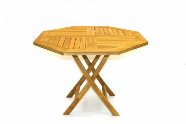 Teak Garden Tables for Hire - BE Event Furniture Hire