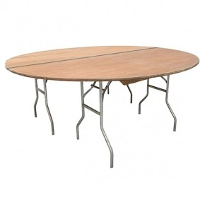 7' Ft Round Table Hire - Weddings, Events - BE Event Furniture Hire