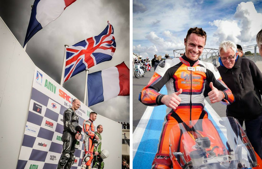 BE Event Hire Rider at Paul Ricard Circuit - BE Event Hire