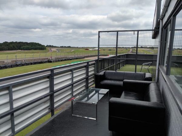 Black Sofa Hire - 3 Seater - VIP Area Race Day - BE Event Furniture Hire