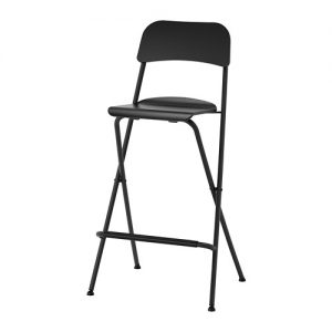 Black Folding Bar Stool for Hire - Exhibitions, Events - BE Event Hire