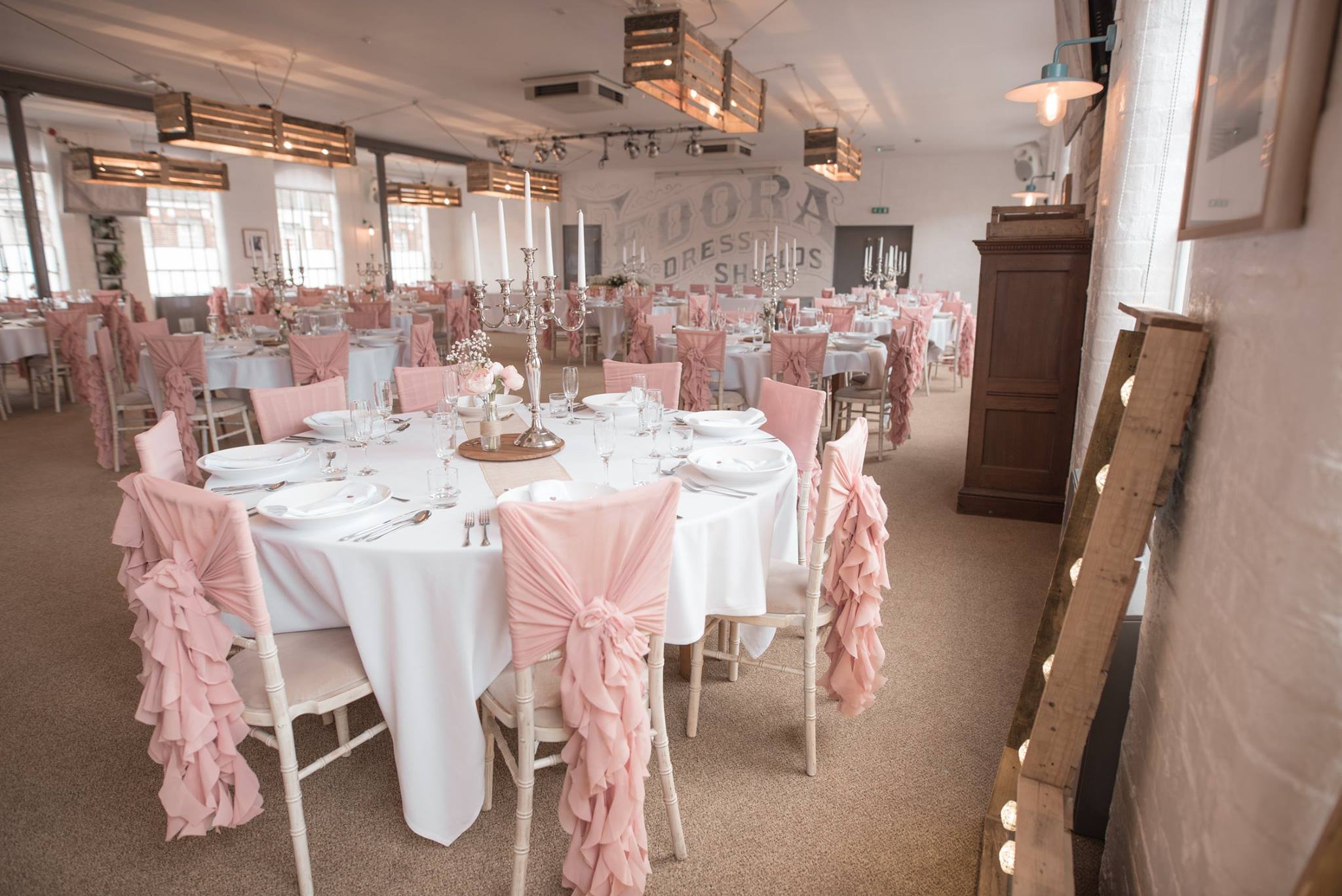 Limewash Chiavari Chairs at Westgate Suites - BE Event Hire