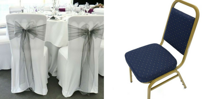 Banqueting Chairs - Types of Wedding Chairs - BE Event Hire